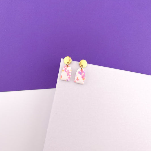 TABI Ohrringe neon splash