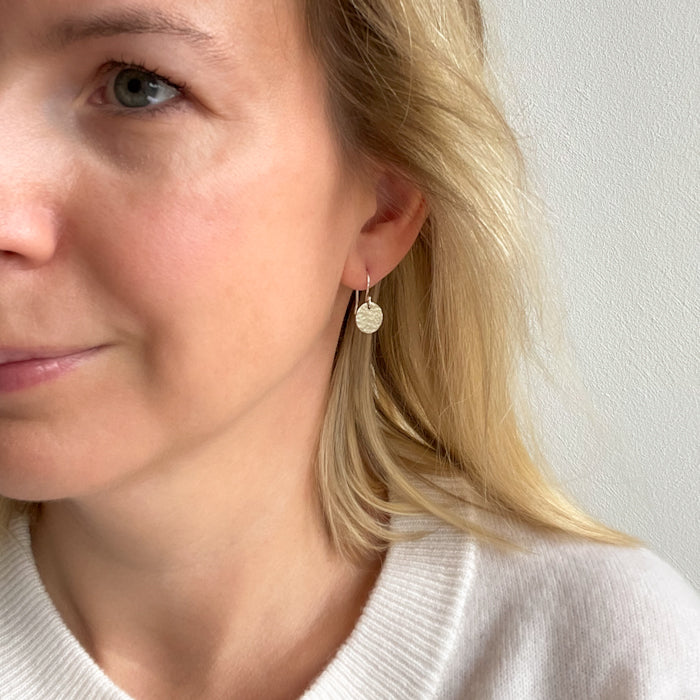 Tragebeispiel Ohrring OSLO Silber